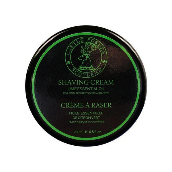 Castle Forbes | Lime Essential Oil Shaving Cream