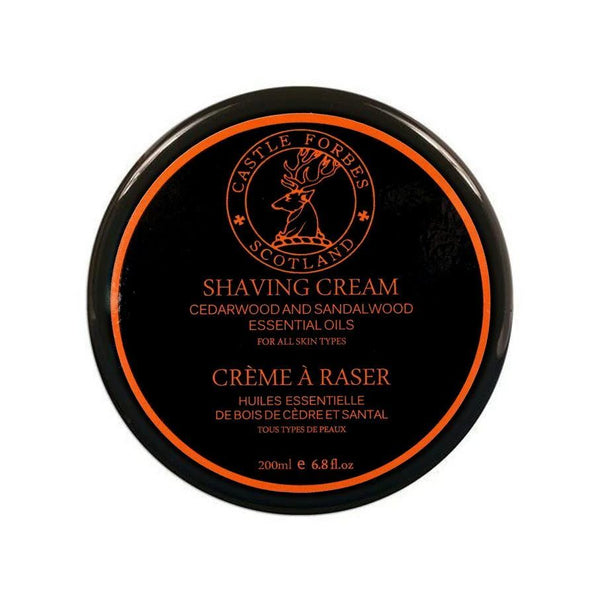 Castle Forbes | Cedar and Sandalwood Shaving Cream