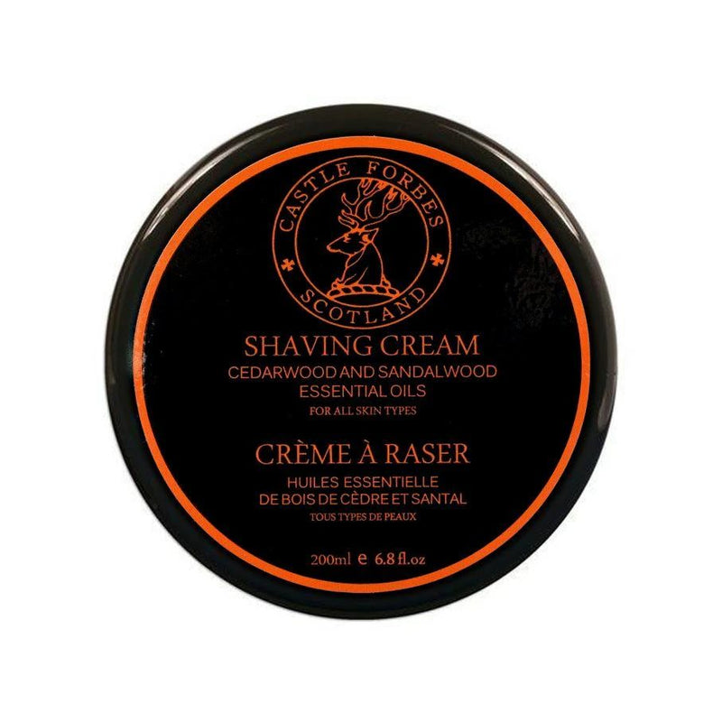 Castle Forbes | Cedar and Sandalwood Shaving Cream