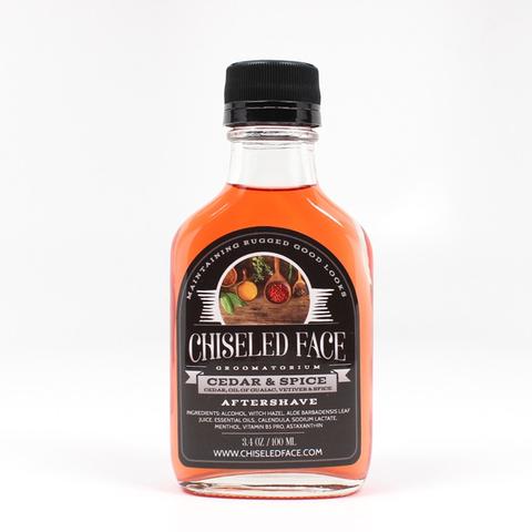 Chiseled Face Cedar & Spice Aftershave Splash