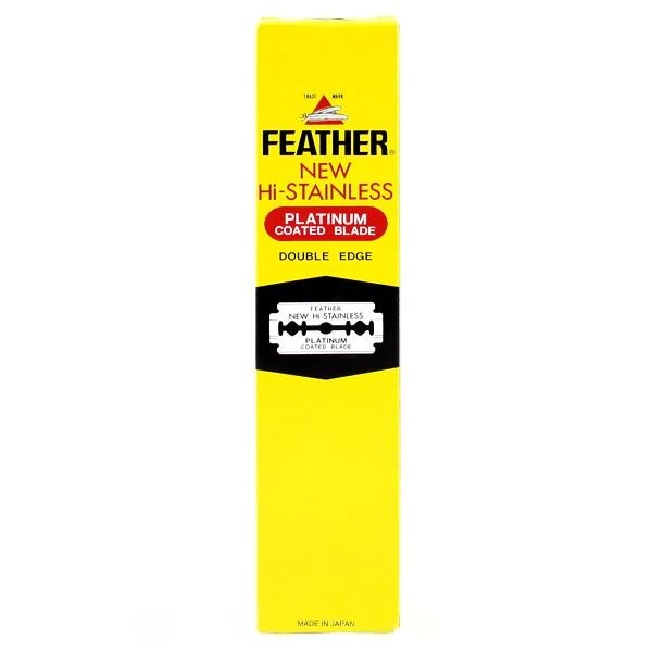 Feather Double Edge Razor Blades, 200 Blades