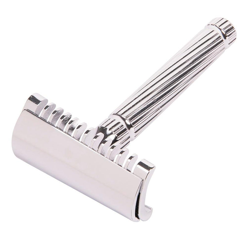 Fatip | il Piccolo Storto Slant Open Comb Safety Razor – Chrome