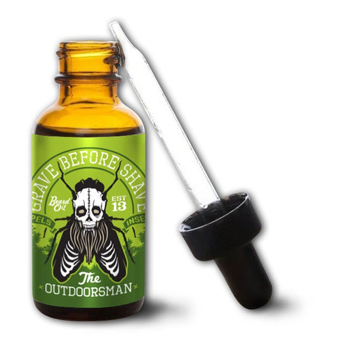 Grave Before Shave | THE OUTDOORSMAN BEARD OIL