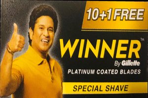 Gillette | WINNER PLATINUM - PLATINUM DOUBLE EDGE RAZOR BLADES - 11 Blades