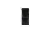 Girologio Leather | Triple Magnetic Closure Pen Case - Black