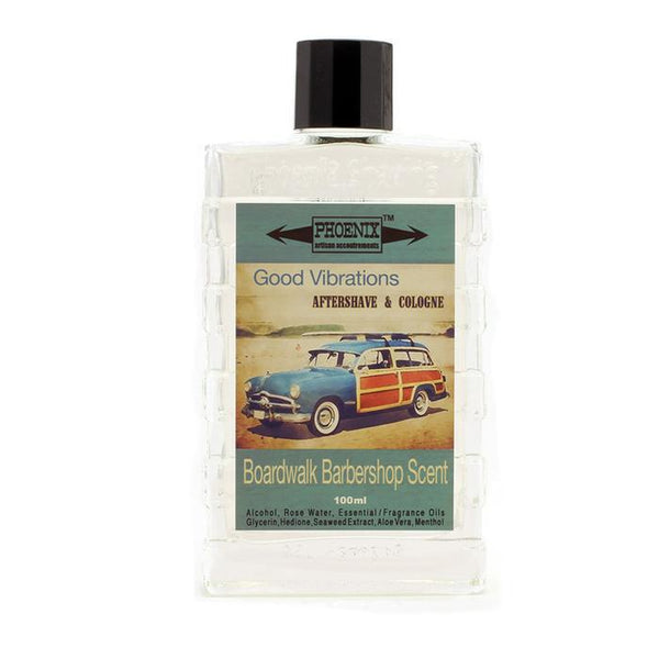 Phoenix Shaving | Good Vibrations Aftershave & Cologne – Seasonal : Boardwalk Barbershop