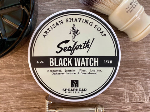 Spearhead Shaving | Seaforth Black Watch SHAVING SOAP