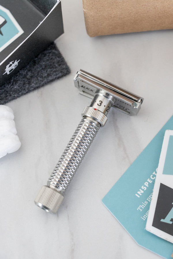 Rex Supply Co. | KONSUL SLANT ADJUSTABLE STAINLESS STEEL DE SAFETY RAZOR