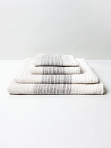 Moku | Flax Line Organics Towel Washcloth, Beige