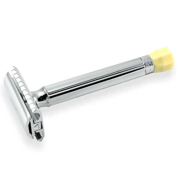 Merkur | Progress Adjustable Safety Razor, Long Handle