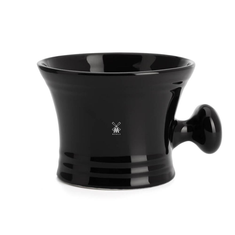 Muhle | Black Porcelain Shaving Mug (Select)