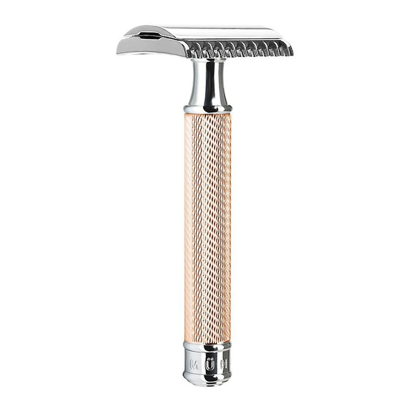 Muhle | R41 Safety Razor -Open Comb – Rosegold