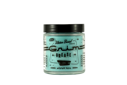 Grim Grease Pomade | Medium Hold Waterbased