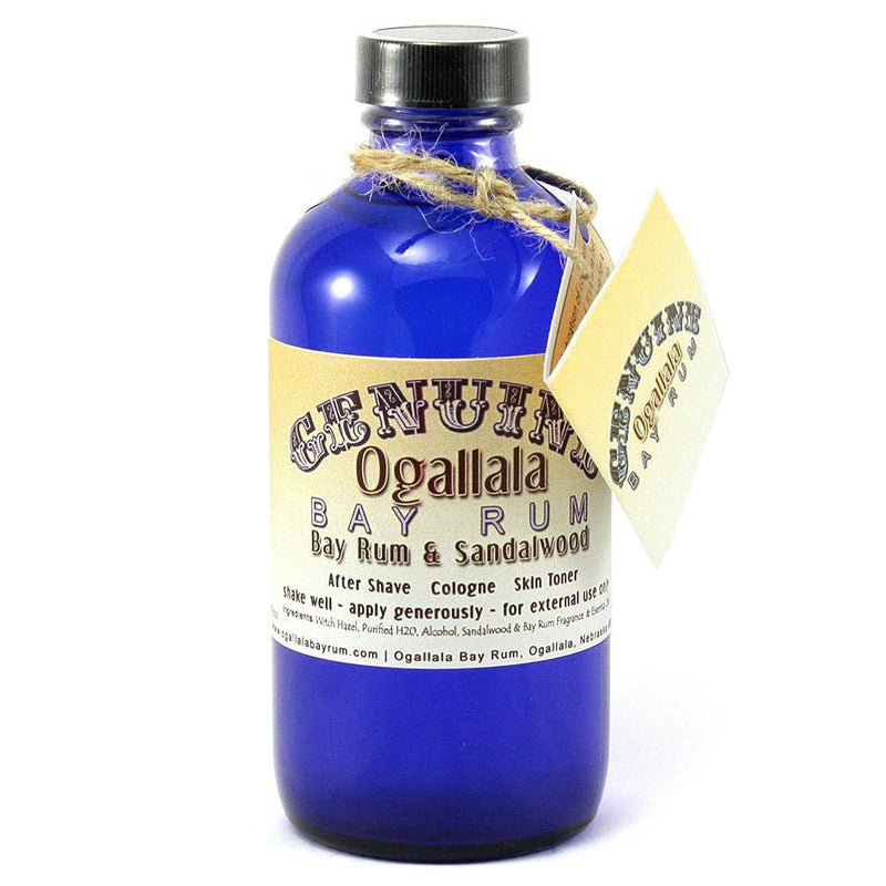 Genuine Ogallala Bay Rum & Sandalwood Aftershave, 8oz