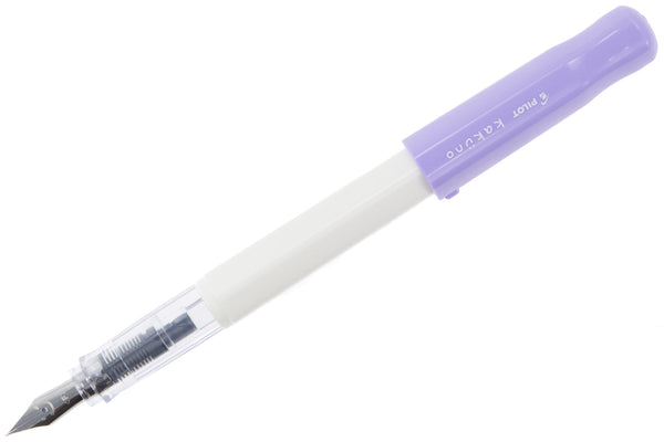 Pilot | Kakuno Fountain Pen - Purple/White