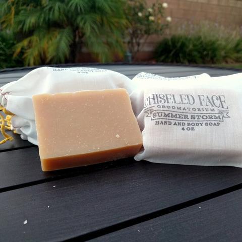 Chiseled Face | Summer Storm Bath Soap