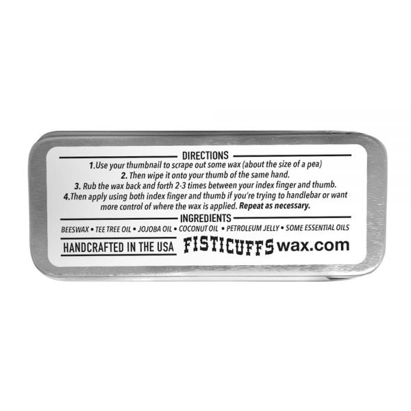 Fisticuffs | Mustache Wax 15g Slide Top Tin (choose scent)