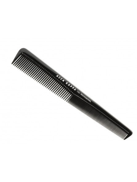 Acca Kappa Barber comb fine and coarse teeth 18cm