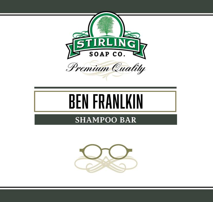 Stirling Soap Co. | Ben Franklin – Shampoo Bar