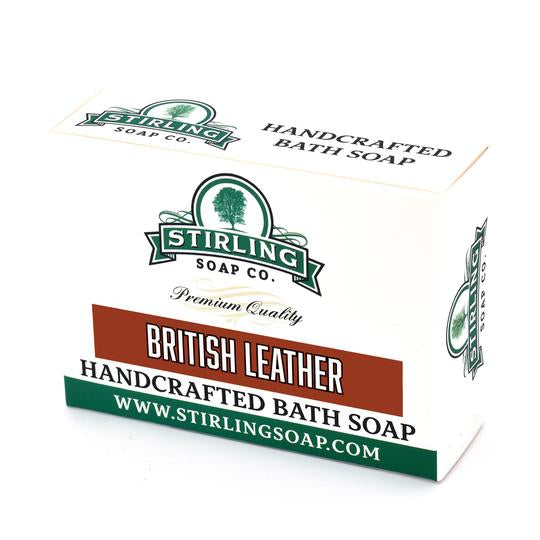 Stirling Soap Co. | British Leather - Bath Soap