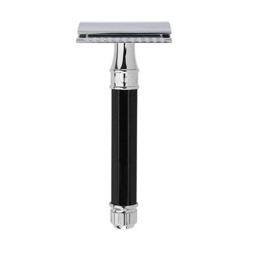 Edwin Jagger DE86811bl Octagonal Black DE Razor