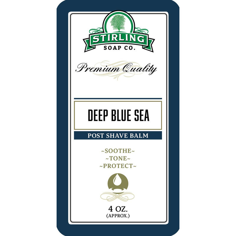 Stirling Soap Co. | Deep Blue Sea Post-Shave Balm