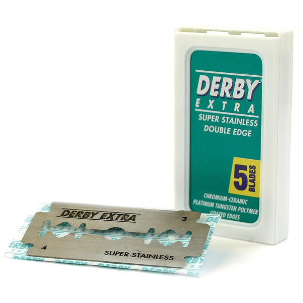 Derby Extra Double Edge Razor Blades, 5 blades