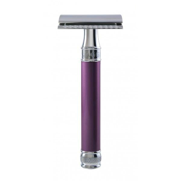 Edwin Jagger | DELLI14BL Lilac Long Handle DE Safety Razor