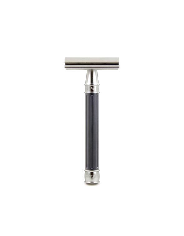 Edwin Jagger 3ONE6 Stainless Steel Gunmetal DE Safety Razor