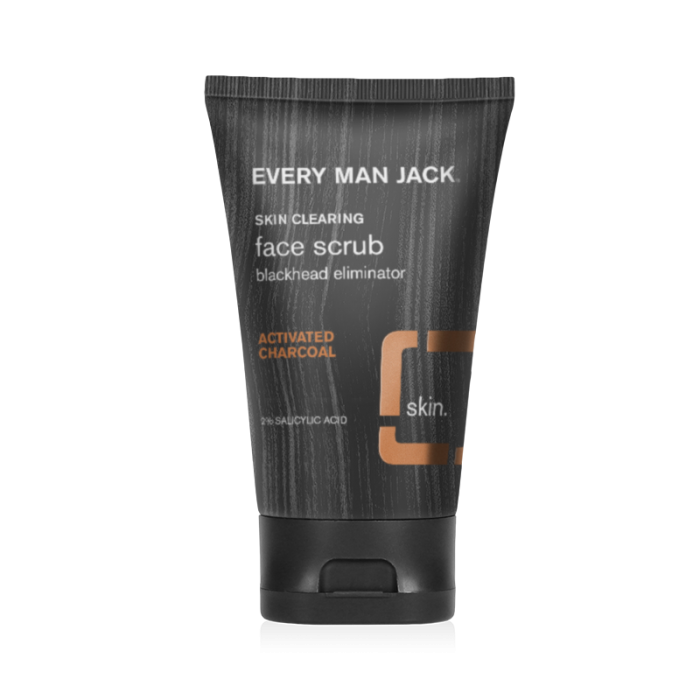 Every Man Jack Face Scrub Charcoal Skin Clearing