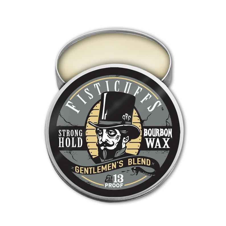 Fisticuffs Blend Strong Hold Mustache Wax 1 OZ. Tin