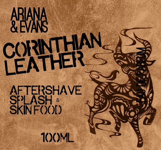 Ariana & Evans | Corinthian Leather Aftershave Splash & Skin Food