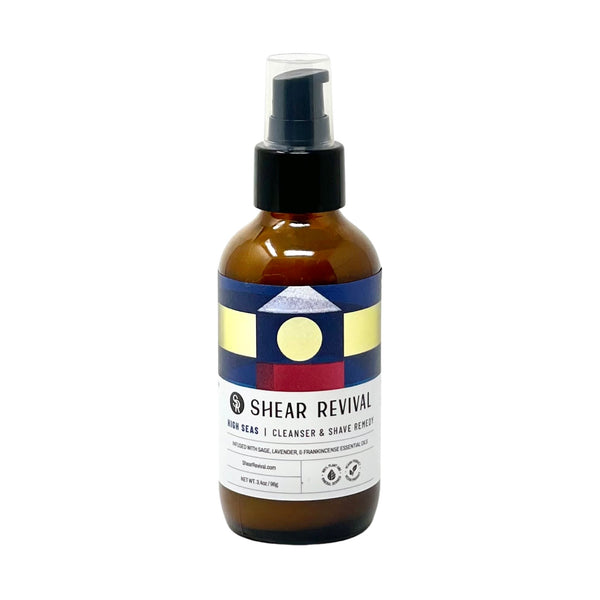 Shear Revival | HIGH SEAS CLEANSER + SHAVE REMEDY
