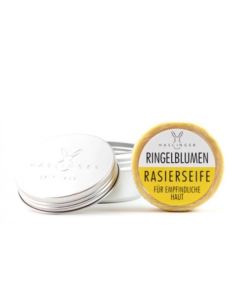 Haslinger | Ringelblumen Shaving Soap with Tin