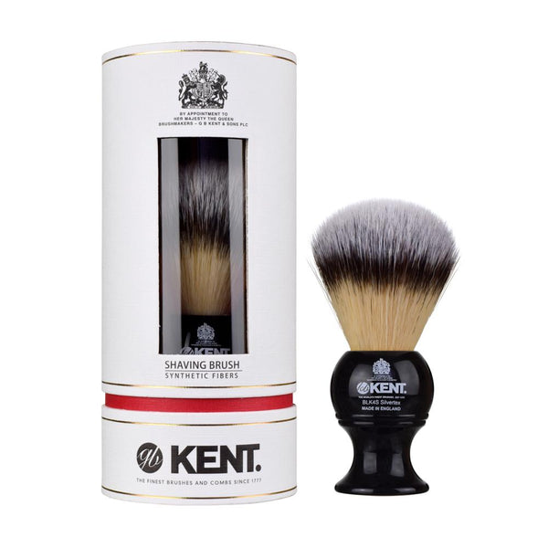 Kent | MEDIUM SYNTHETIC BLACK  SHAVING BRUSH