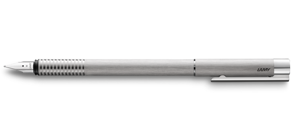 LAMY | Logo - Fountain Pen - Brushed Steel