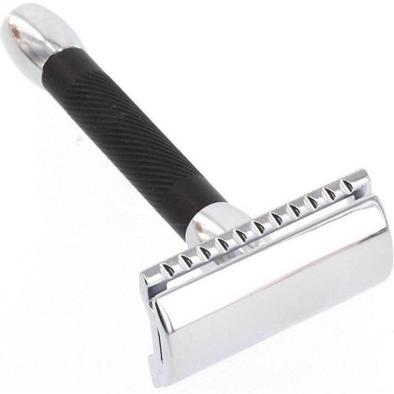 Merkur 30C | Safety Razor with Black Resin Handle