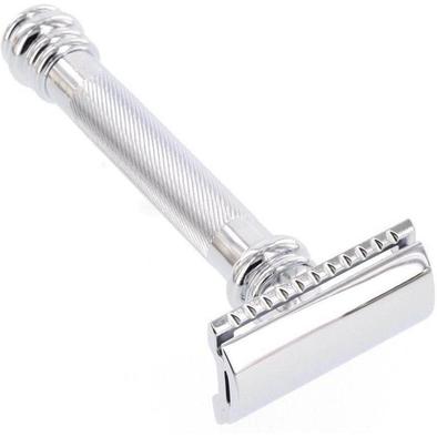 Merkur 38c | Long Handled Barber Pole Safety Razor