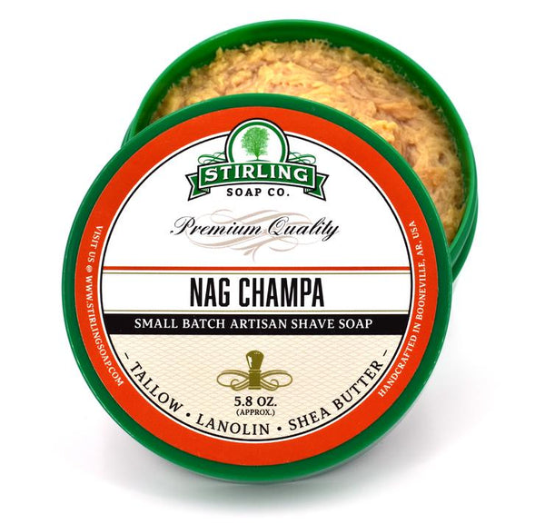 Stirling Soap Co. | Nag Champa - Shave Soap