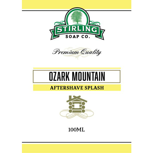 Stirling Soap Co. | Ozark Mountain Aftershave Splash