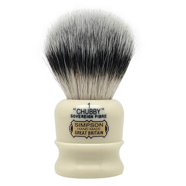 Simpsons | Chubby 1 Sovereign Grade Synthetic Fibre Shaving Brush