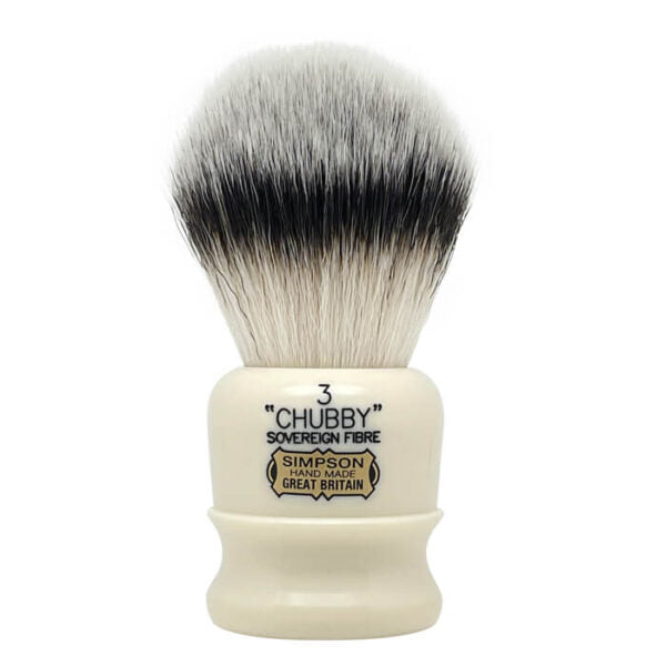 Simpsons | Chubby 3 Sovereign Grade Synthetic Fibre Shaving Brush