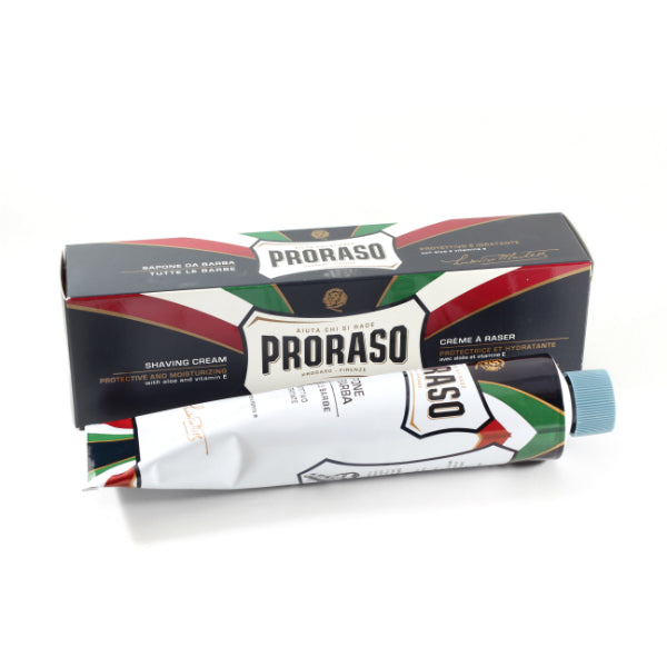 Proraso Blue Shaving Cream with Aloe and Vitamin E