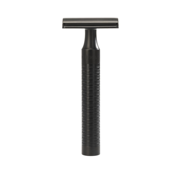 Muhle Rocca R96 Jet Black Stainless Steel Safety Razor