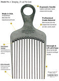 Chicago Comb Co. | Model No. 7 Carbon Fiber