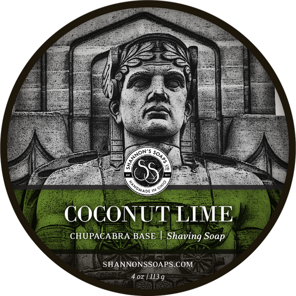 Shannon's Soaps | COCONUT LIME CHUPACABRA SHAVING SOAP