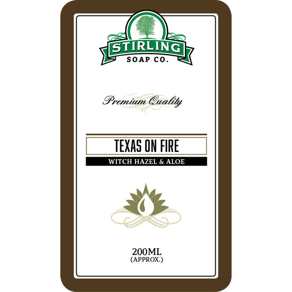 Stirling Soap Co. | Texas on Fire Witch Hazel & Aloe