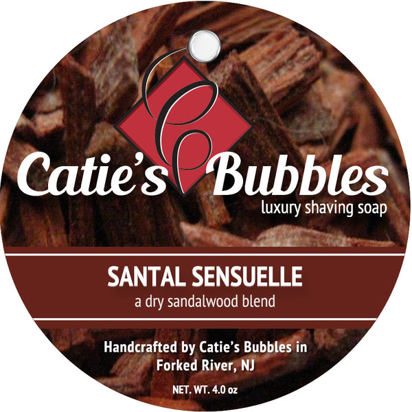 Catie’s Bubbles | Santal Sensuelle Luxury Shaving Soap