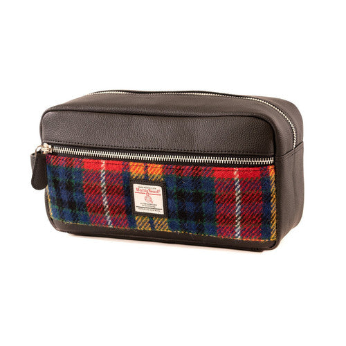 Bonte Moon | Harris Tweed – Dopp Kit – Toiletry Bag – Saffron