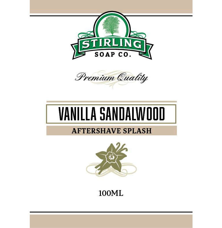 Stirling Soap Co. | Vanilla Sandalwood Aftershave